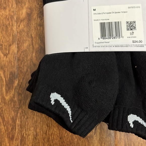 Nike Everyday Low Cotton Cushioned Socks 6 Pack - Picture 13 of 17